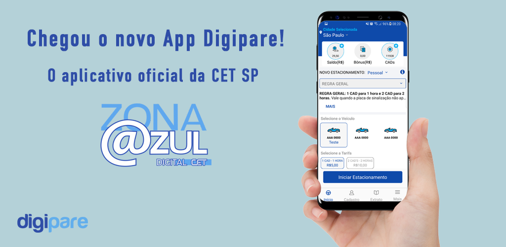 São Paulo entra na era da Zona Azul digital com o DigiPare