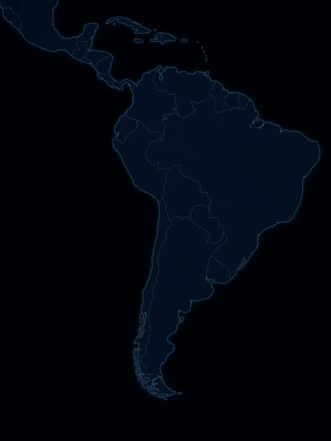 Mapa de operações Areatec